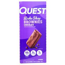 Quest Nutrition Bake Shop Brownies Chocolate 10 count