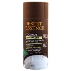 Desert Essence Deodorant Coconut 2.25 oz