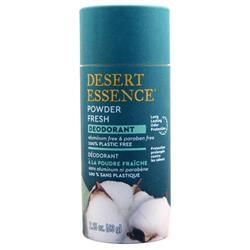Desert Essence Deodorant Powder Fresh 2.25 oz