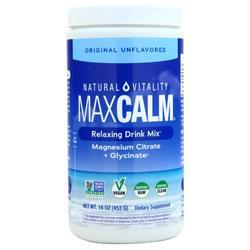 Natural Vitality MaxCalm Original Unflavored 16 oz