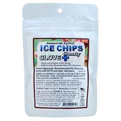 Ice Chips Candy Ice Chips Xylitol Candy Clove Plus - Pouch 2 oz
