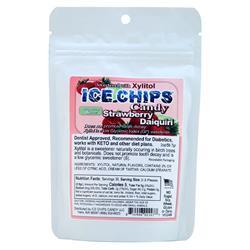 Ice Chips Candy Ice Chips Xylitol Candy Strawberry & Lime Strawberry Daiquiri - Pouch 2 oz