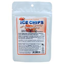 Ice Chips Candy Ice Chips Xylitol Candy Real Tangerine - Pouch 2 oz