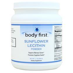 Body First Sunflower Lecithin Powder 500 grams