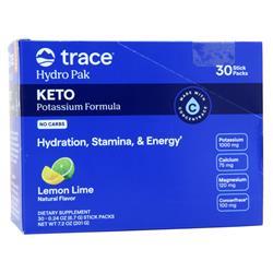 Trace Hydro Pak Keto Stick Packs Lemon Lime 30 pckts