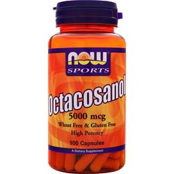 Now Octacosanol (5000mcg) 100 caps
