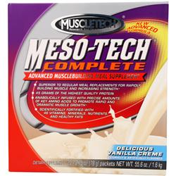 Muscletech Meso-Tech Complete Vanilla Creme 20 pckts