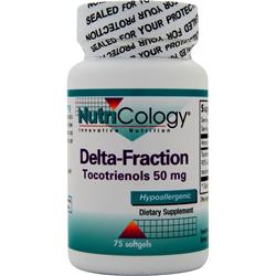 Nutricology Delta-Fraction Tocotrienols (50mg) 75 sgels