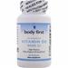 Body First Vitamin D3 (5000IU)  60 sgels