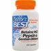 Doctor's Best Betaine HCI Pepsin & Gentian Bitters  120 caps