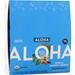 Aloha Organic Protein Bar - Plant Based Vanilla Almond Crunch 12 bars