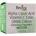 Reviva Labs Alpha Lipoic Acid, Vitamin C Ester and DMAE Cream w/ Palmitoyl Tripeptide-5 2 oz