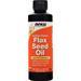 Now Organic Flax Seed Oil (100% Pure)  12 fl.oz