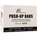 Pro Source Push-Up Bars Black 2 bars