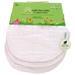 Green Sprouts Muslin Burp Cloths White Set 3 pack