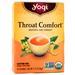 Yogi Throat Comfort Tea Caffeine Free 16 pckts