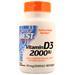 Doctor's Best Vitamin D3 (2000IU)  180 sgels