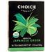 Choice Organics Green Tea Japanese Green 16 pckts