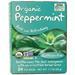 Now Real Tea - Organic Peppermint Caffeine-Free 24 pckts