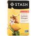 Stash Herbal Tea Lemon Ginger 20 pckts