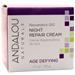 Andalou Naturals Resveratrol Q10 Night Repair Cream  1.7 oz