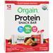 Orgain Protein Snack Bar Peanut Butter Chocolate Chunk 12 bars