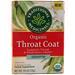 Traditional Medicinals Organic Seasonal Wellness Tea Throat Coat - Eucalyptus 16 pckts