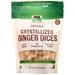 Now Organic Crystallized Ginger Dices  16 oz