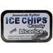 Ice Chips Candy Ice Chips Xylitol Candy Classic Licorice 1.76 oz