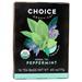 Choice Organics Herbal Tea Peppermint 16 pckts