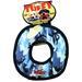 Tuffy Tuffy Ring - World's Tuffest Soft Dog Toy Blue 1 unit