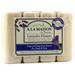 A La Maison Bar Soap Lavender Flowers - Value Pack 4 pack