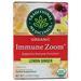 Traditional Medicinals Organic Seasonal Wellness Tea Immune Zoom - Lemon Ginger 16 pckts