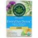 Traditional Medicinals Organic EveryDay Detox Tea Lemon 16 pckts