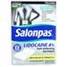 Salonpas Lidocaine Pain Relieving Gel-Patch Unscented 6 count