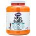 Now Mass Gainer Protein Powder Creamy Chocolate 5.5 lbs