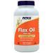 Now Flax Oil (1000mg) - Certified Organic  250 sgels