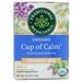 Traditional Medicinals Organic Relaxation Tea Cup of Calm - Chamomile Mint 16 pckts