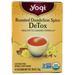 Yogi DeTox Healthy Cleansing Formula Tea Roasted Dandelion Spice - Caffeine Free 16 pckts