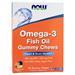 Now Omega-3 Fish Oil Gummy Chews Passion Fruit 36 gummy