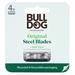 Bulldog Original Steel Blades + Aloe Vera Refill  4 count
