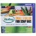 BioBag Small Food Scrap Bags 3 Gallon Original 48 count