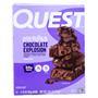 Quest Nutrition Quest Overload Protein Bar Chocolate Explosion BEST BY 12/17/25 12 bars