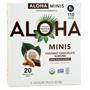 Aloha Organic Protein Mini Bar - Plant Based Coconut Chocolate Almond 20 bars