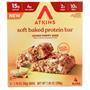 Atkins Soft Baked Protein Bar Lemon Poppy Seed 4 bars
