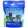 Ark Naturals Brushless Toothpaste Dental Chew Medium for Dogs 20-40 lbs. 18 oz
