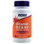Now Vitamin D3 & K2  120 caps